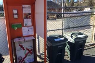 Compost Kiosk and Bins