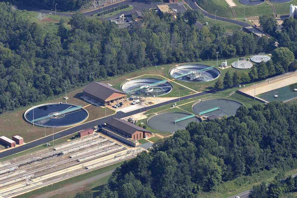 Aerial of Moores Creek
