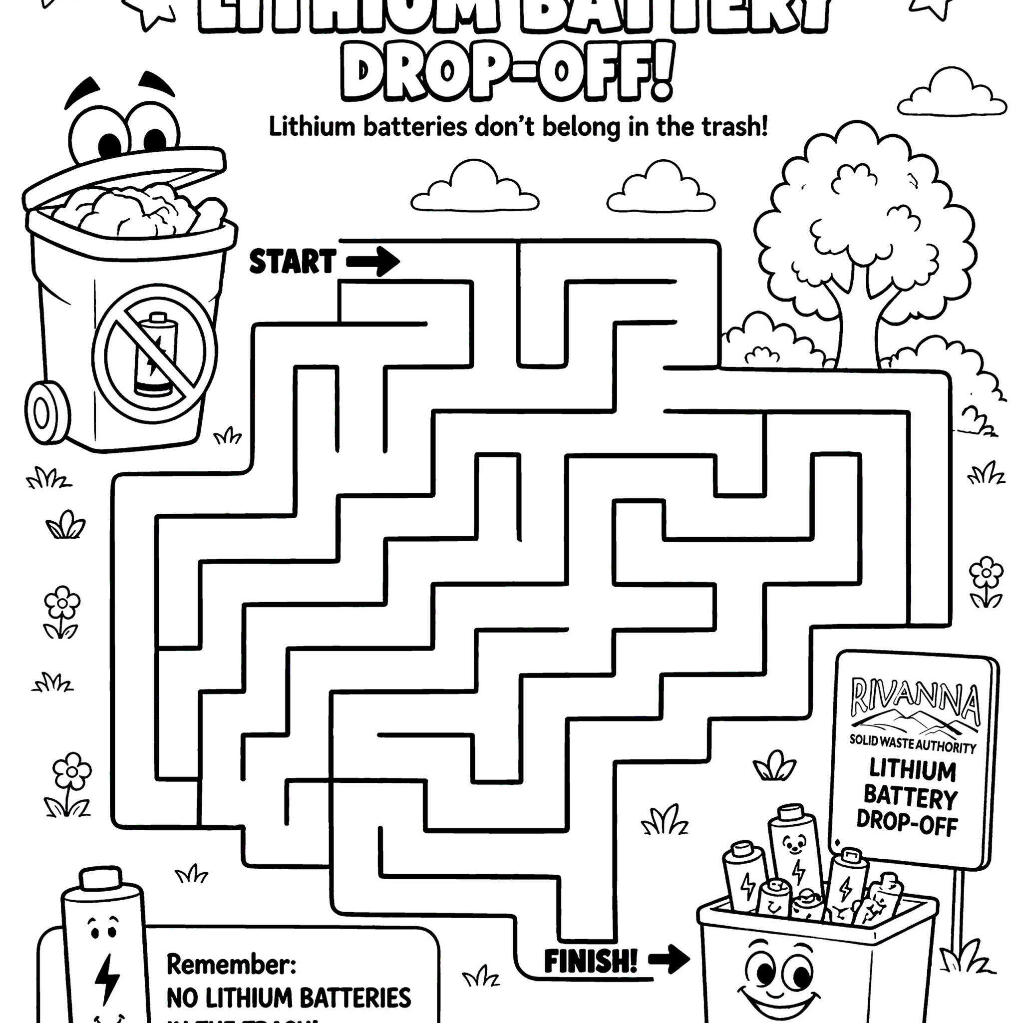 Binny the Bin Maze